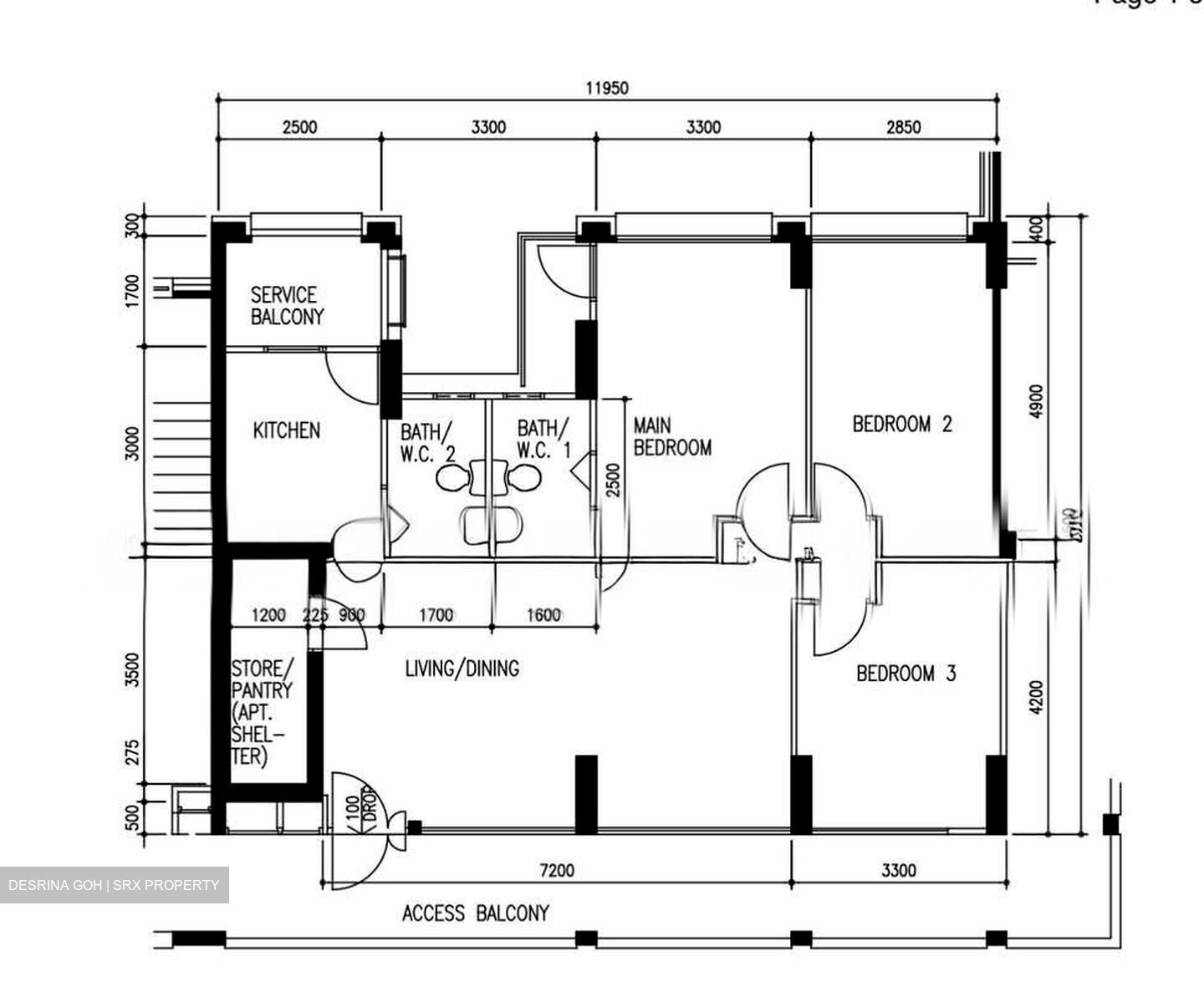 Blk 950 Hougang Street 91 (Hougang), HDB 4 Rooms #545849371